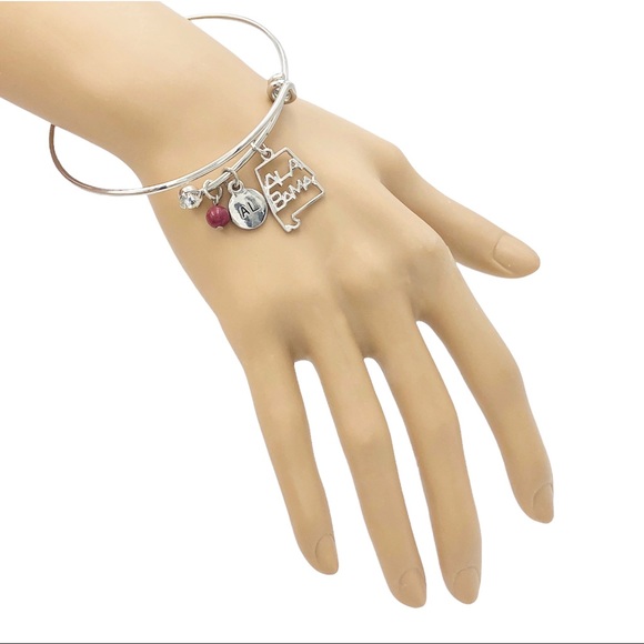 🌼 Alabama Expandable Bangle Bracelet Alabama Alabama Alabama Alabama Alabama - Picture 4 of 5